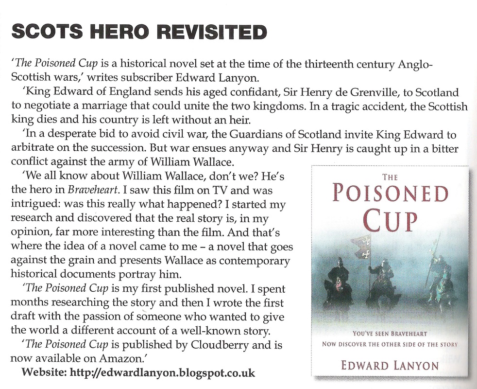 Edward Lanyon tells about his book The Poisoned Cup